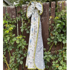 Crochet Edge Bauble Blanket Kit - Gruffalo version